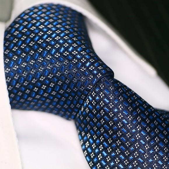 BINDER de LUXE 6 cm schmale KRAWATTE tie corbata Krawatten Dassen 558 Blau 